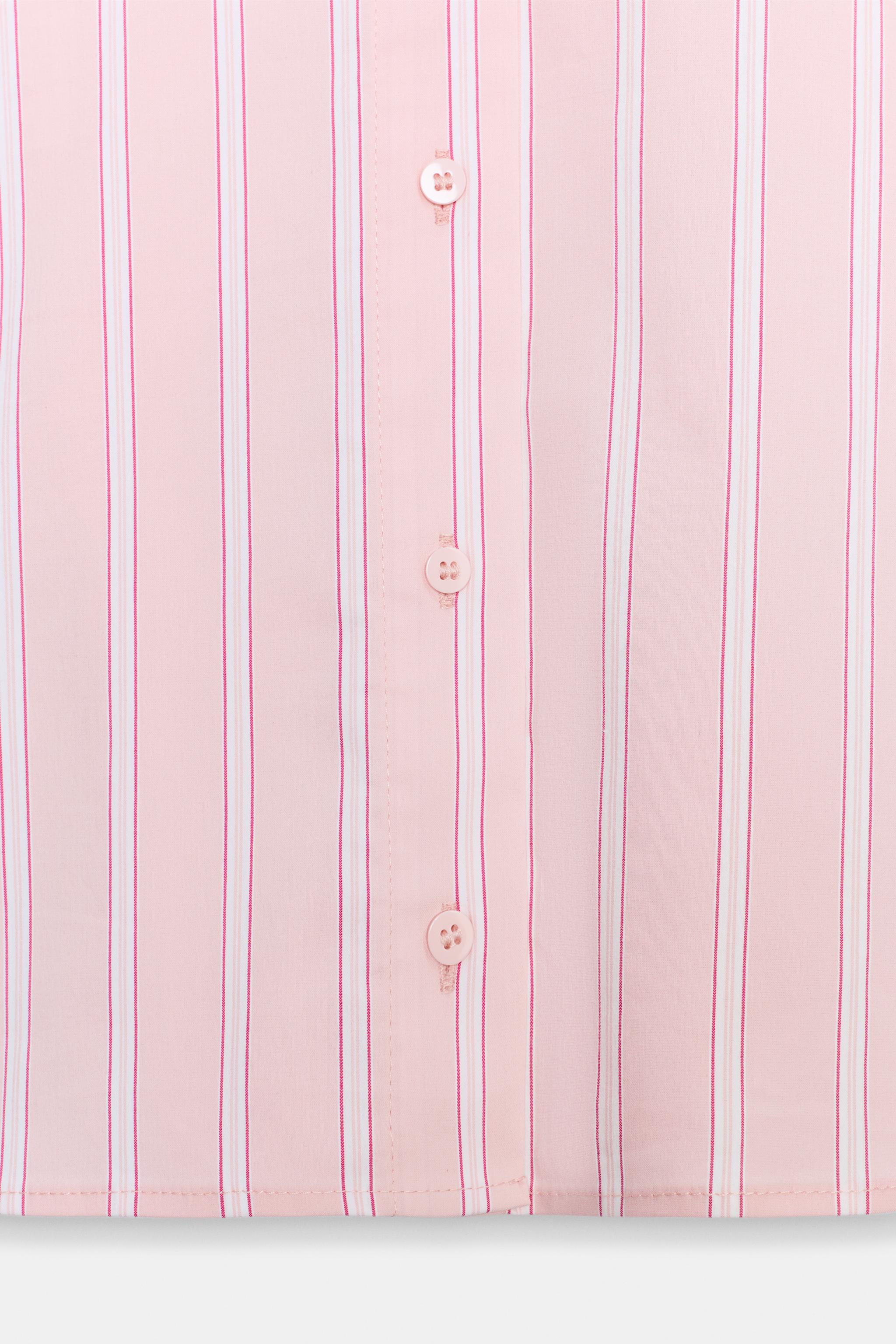 WIDE ARMHOLE STRIPED SHIRT